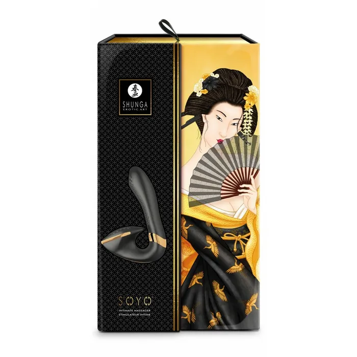 Massaggiatore Shunga Soyo Nero | Shunga Vibrators Massaggiatore Shunga Soyo Nero | Shunga Vibrators