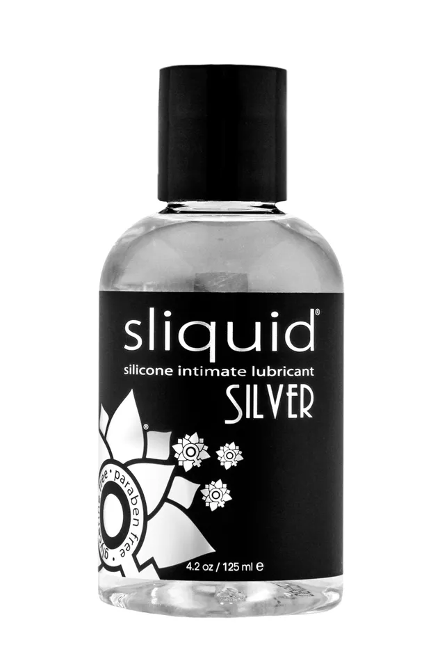 Anal The Pleasure Parlor Sliquid Naturals Silver Premium Silicone Lube