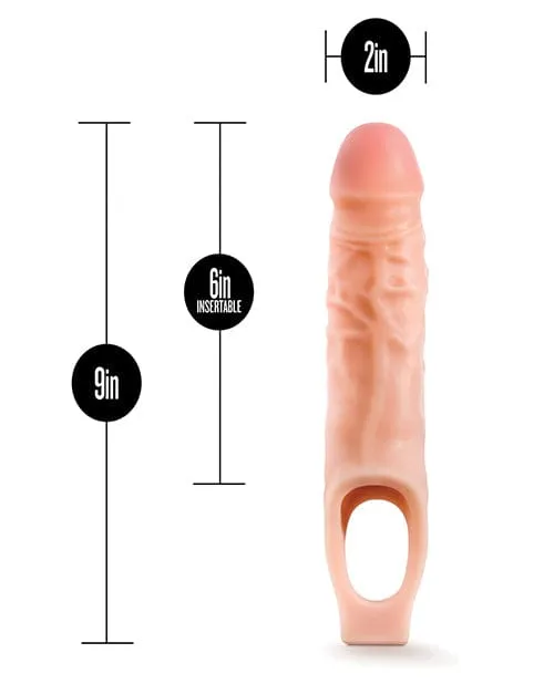 Blush Novelties Dildos Blush Performance 9 Cock Sheath Penis Extender Flesh Blush Novelties Dildos Blush Performance 9 Cock Sheath Penis Extender Flesh