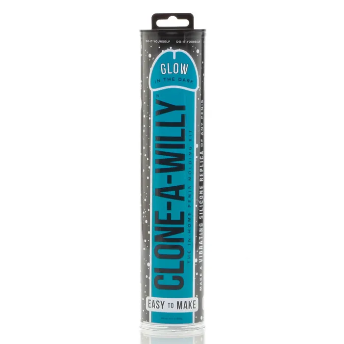 CloneaWilly Dildos CloneaWilly GlowintheDark Kit Blue CloneaWilly Dildos CloneaWilly GlowintheDark Kit Blue