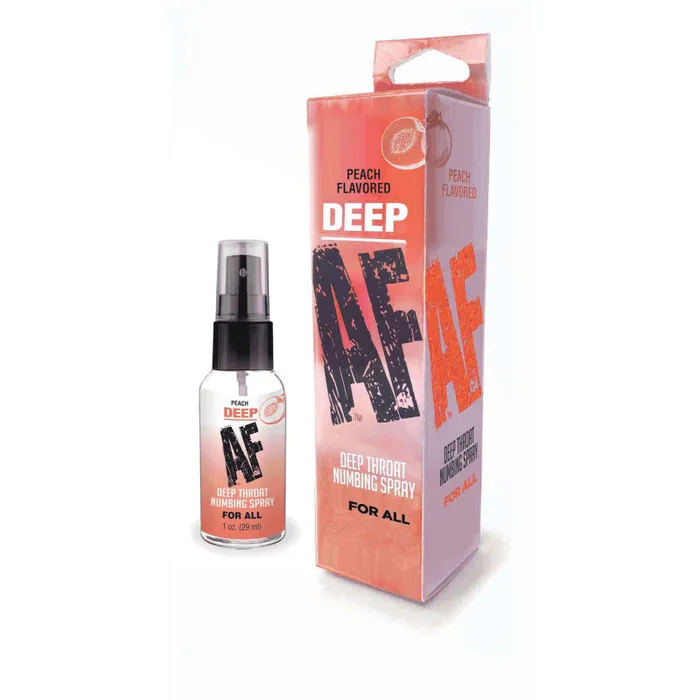 Little Genie Deep Af Numbing Throat Spray 1 Oz Peach Male Sex Toys Little Genie Deep Af Numbing Throat Spray 1 Oz Peach Male Sex Toys