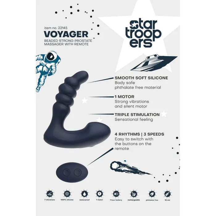 Anal Dream Toys Startroopers Voyager Prostate Massager