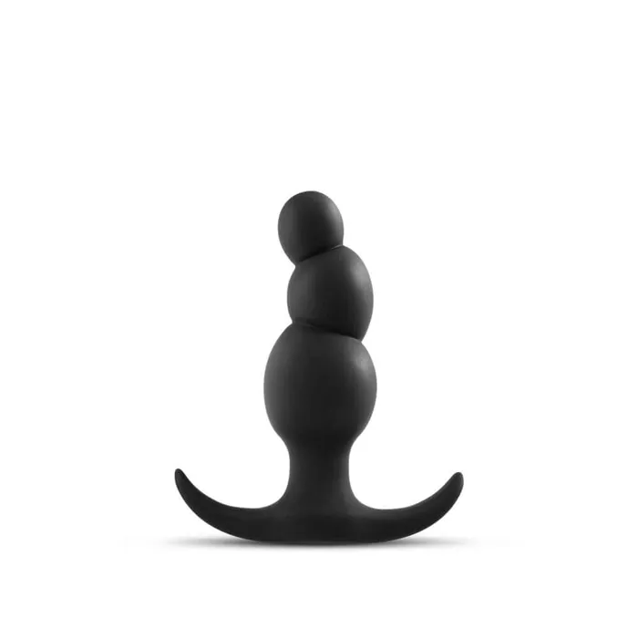 Blush Anal Anal Adventures Platinum Stacked Plug Black
