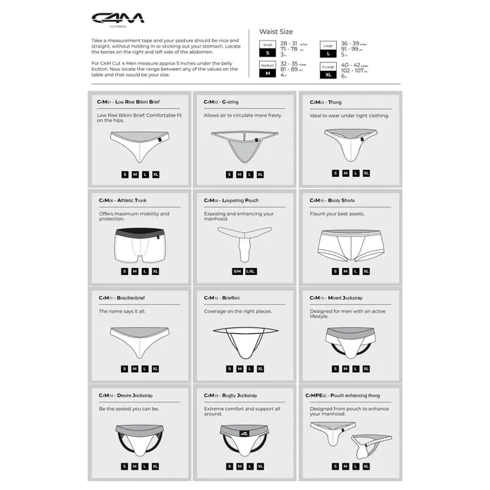 C4M Pouch Enhancing Thong Leopard Small Cut 4 Men Mens Underwear C4M Pouch Enhancing Thong Leopard Small Cut 4 Men Mens Underwear
