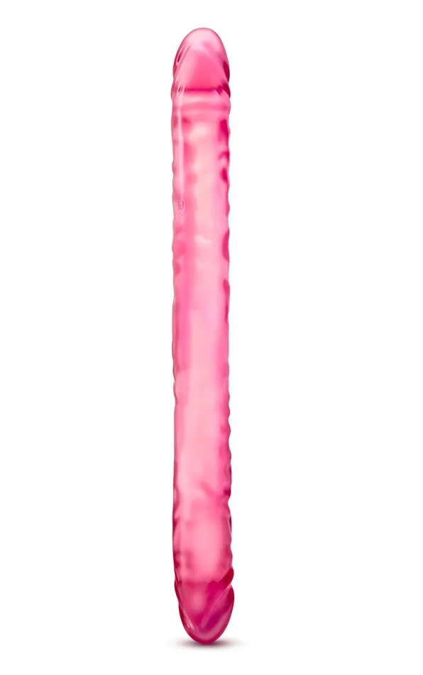 Dildos Blush Novelties B Yours 18quot Double Dildo Pink