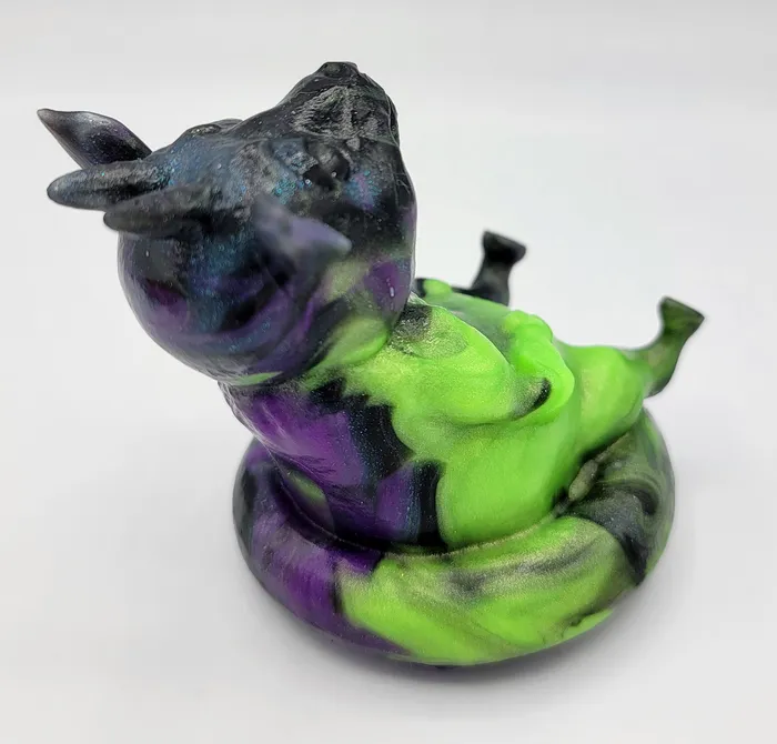 From The Edge Toys Female Sex Toys Floatie Goat GITD Medium silicone GT005
