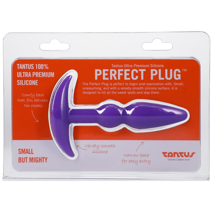 Tantus Anal Tantus Silicone Perfect Butt Plug Purple