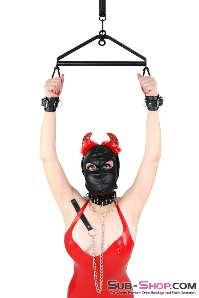 Idea 0971DL Five Ring Dark Fantasy Bondage Slave Collar Couples