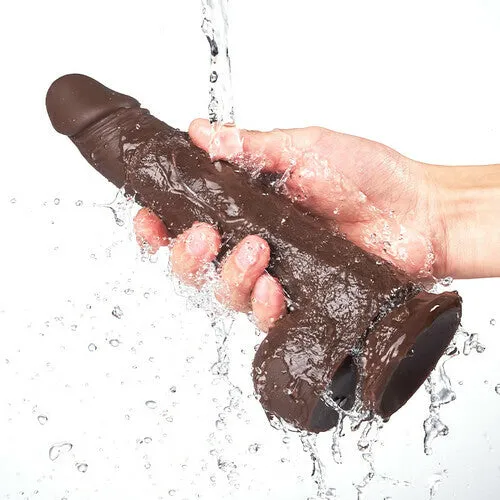 Anal Lurevibe Lurevibe K05 Emulated Black Coffee Masculine Wireless Telescopic Rotating Vibrating Rod