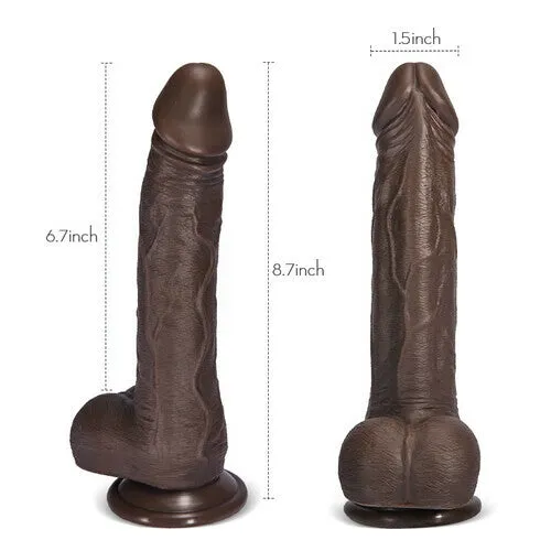 Anal Lurevibe Lurevibe K05 Emulated Black Coffee Masculine Wireless Telescopic Rotating Vibrating Rod