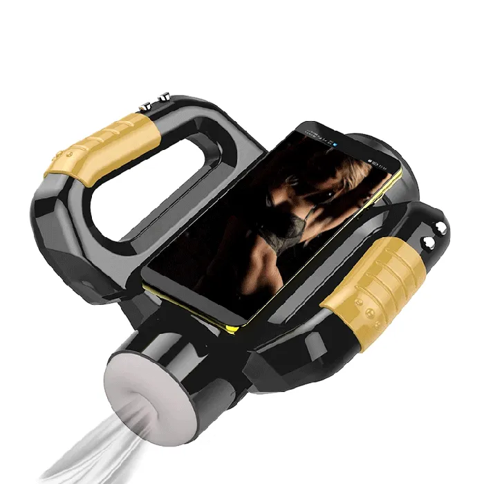 Lurevibe Male Sex Toys Hercules Grip Telescopic Rotating Masturbation Cup