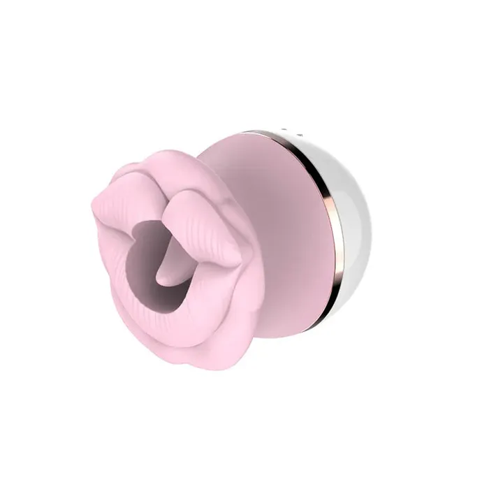 Lurevibe Rose Lip Suction Tongue Licking Massager Clitoral Stimulator Lurevibe Female Sex Toys Lurevibe Rose Lip Suction Tongue Licking Massager Clitoral Stimulator Lurevibe Female Sex Toys