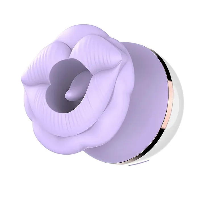 Lurevibe Rose Lip Suction Tongue Licking Massager Clitoral Stimulator Lurevibe Female Sex Toys Lurevibe Rose Lip Suction Tongue Licking Massager Clitoral Stimulator Lurevibe Female Sex Toys